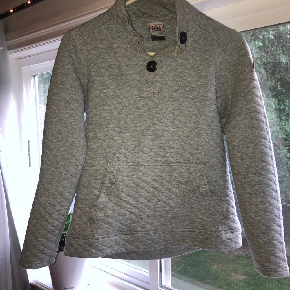 Arctic quarter button up sweater